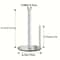 Stainless Steel Paper Towel Holder with Weighted Base Space Saving Kitchen Organizer