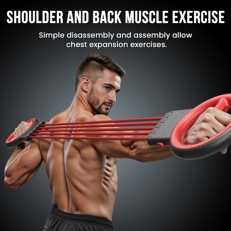 Multi-Functional Arm Exerciser for Upper Body Strength Training at Home and Gym