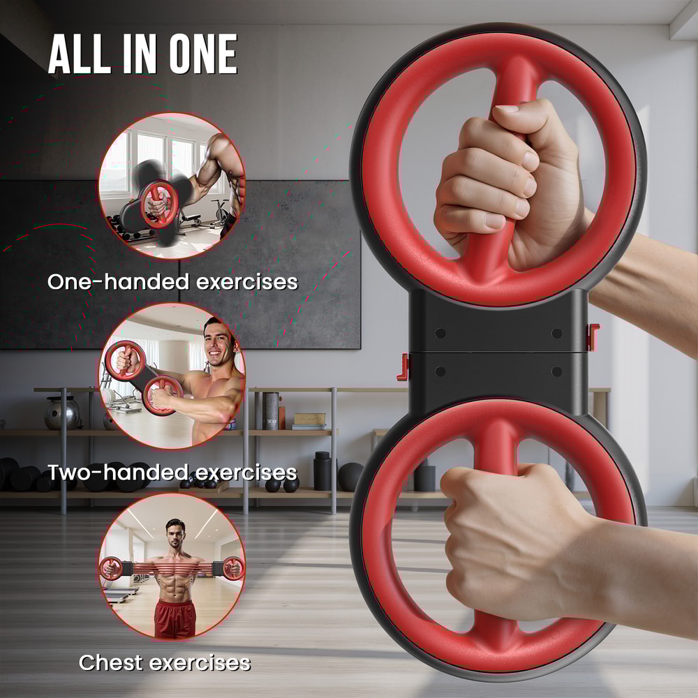 Multi-Functional Arm Exerciser for Upper Body Strength Training at Home and Gym