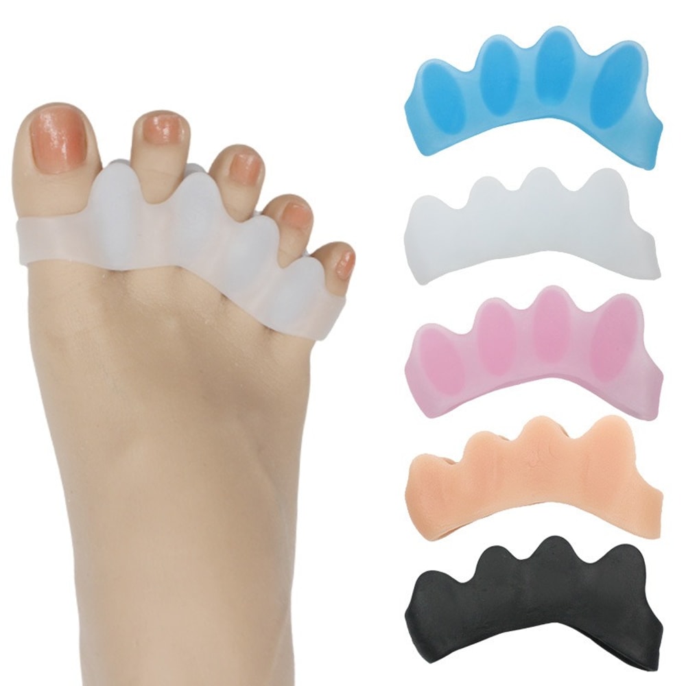 Doctor Recommended Toe Separators for Bunion Pain & Plantar Fasciitis Toe Straightener for Improved Mobility