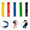 Resistance Bands Set Premium Elastic Loop Bands for Strength Training, Yoga, & Full-Body Workouts