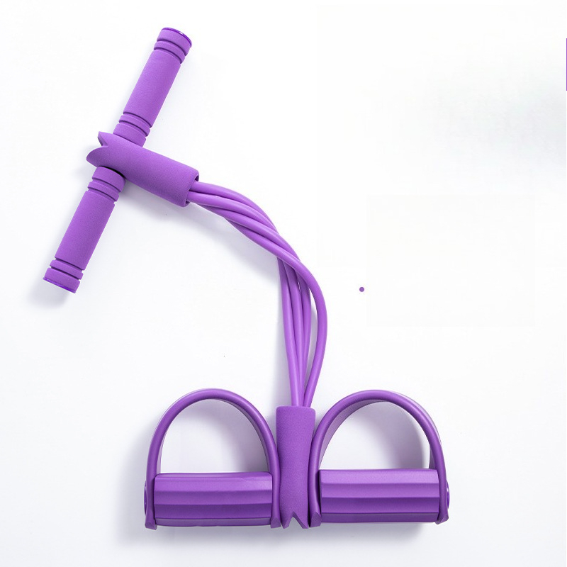 Pedal Tensioner Yoga Abdominal Strengthening Elastic Band Multi-Functional Fitness Equipment for Home Workouts