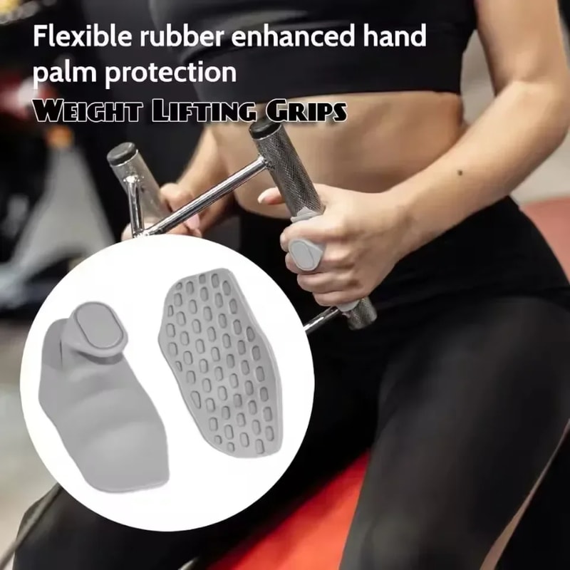 Silicone Palm Grips For Gymnastics Weightlifting Hand Protection Grip Strengthener For Exercise 1