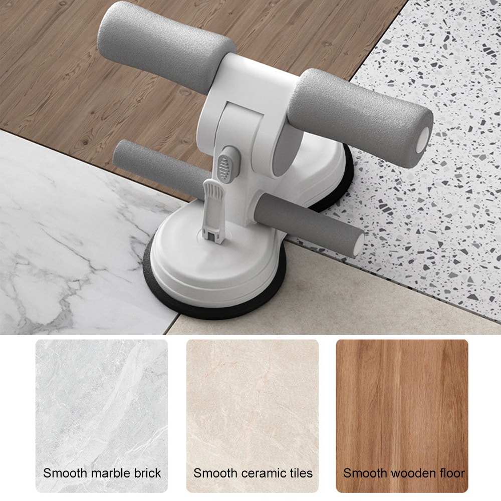 Portable Sit Up Bar with Strong Suction Cup & Adjustable Foot Holder