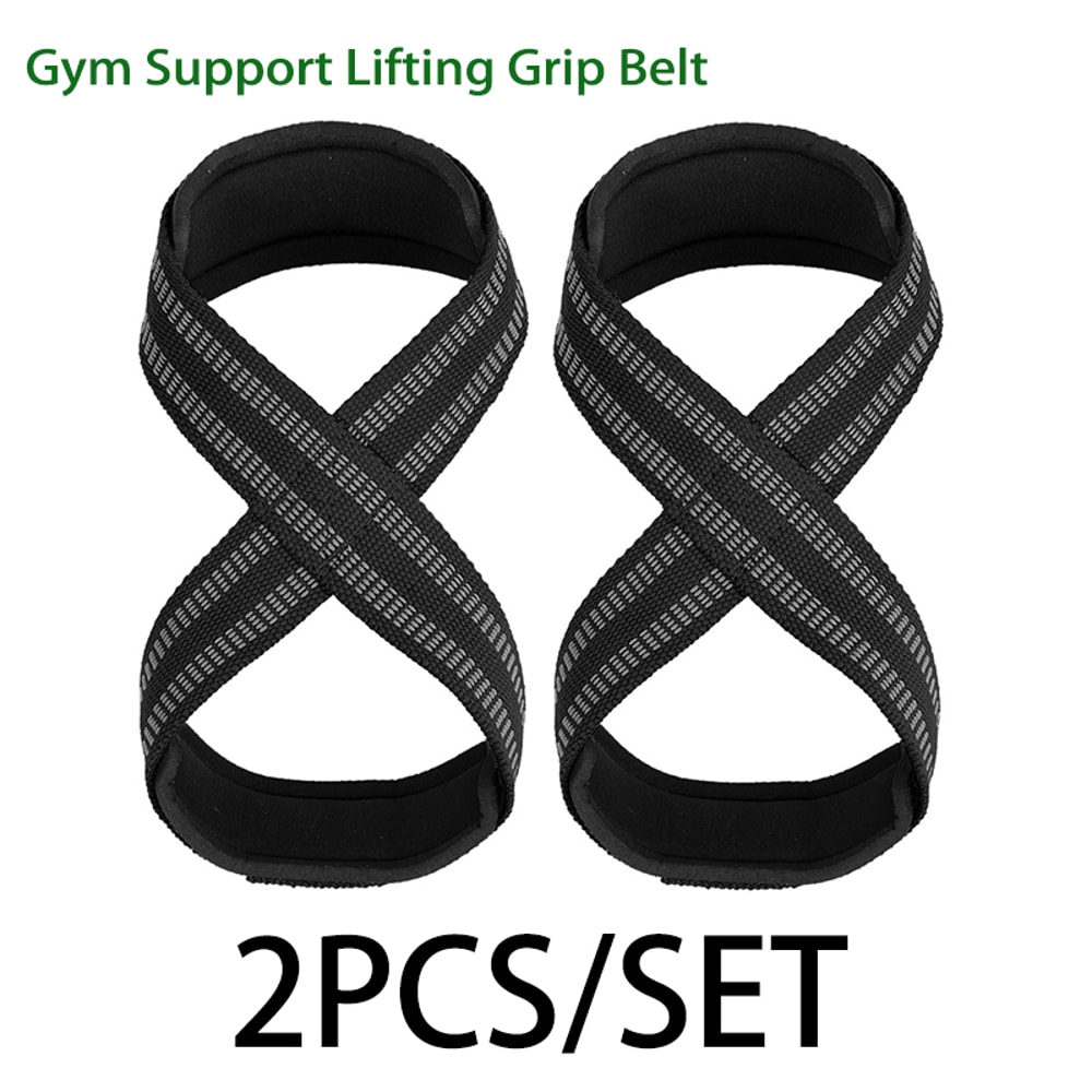 Weightlifting Wrist Wraps & Anti-Slip Support Straps for Gym Workouts