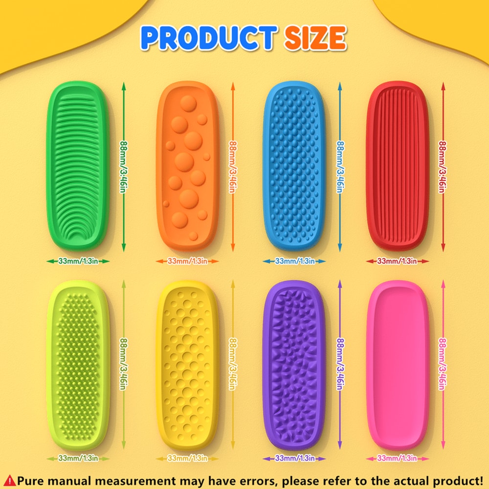 Silicone Sensory Relax Bars Fidget Toy Stress Relief For Kids And Adults 5