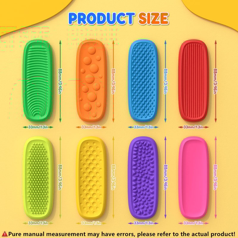 Silicone Sensory Relax Bars Fidget Toy Stress Relief For Kids And Adults 5