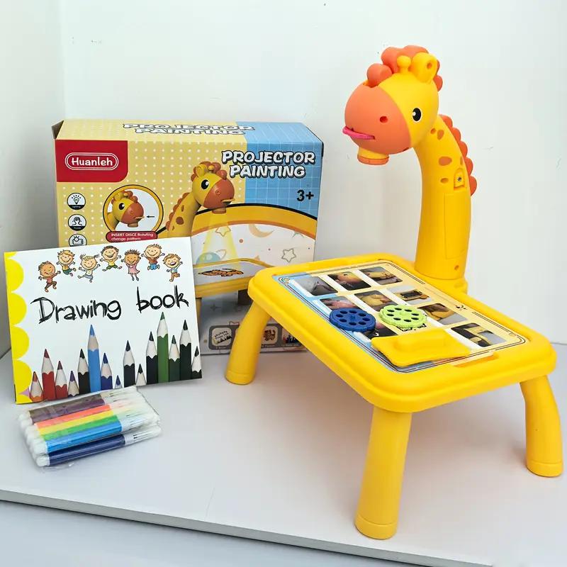 Mini Drawing Projector for Kids Tracing & Drawing Projector Toy with Light & Music Fun, Educational Gift for Kids