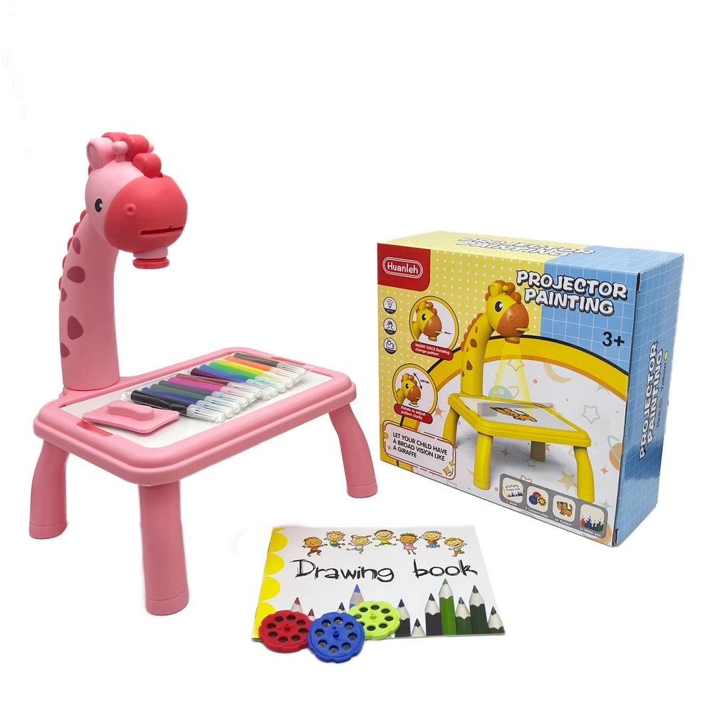 Mini Drawing Projector for Kids Tracing & Drawing Projector Toy with Light & Music Fun, Educational Gift for Kids