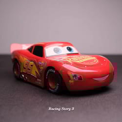 remote control lightning mcqueen toy car cartoon sports car model for kids, fun gift for young fans