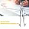 Compass with Lock Precision Geometry Drawing Tool for Engineering, Metal Spring Divider, Bow Divider, and Math Compass