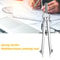 Compass with Lock Precision Geometry Drawing Tool for Engineering, Metal Spring Divider, Bow Divider, and Math Compass