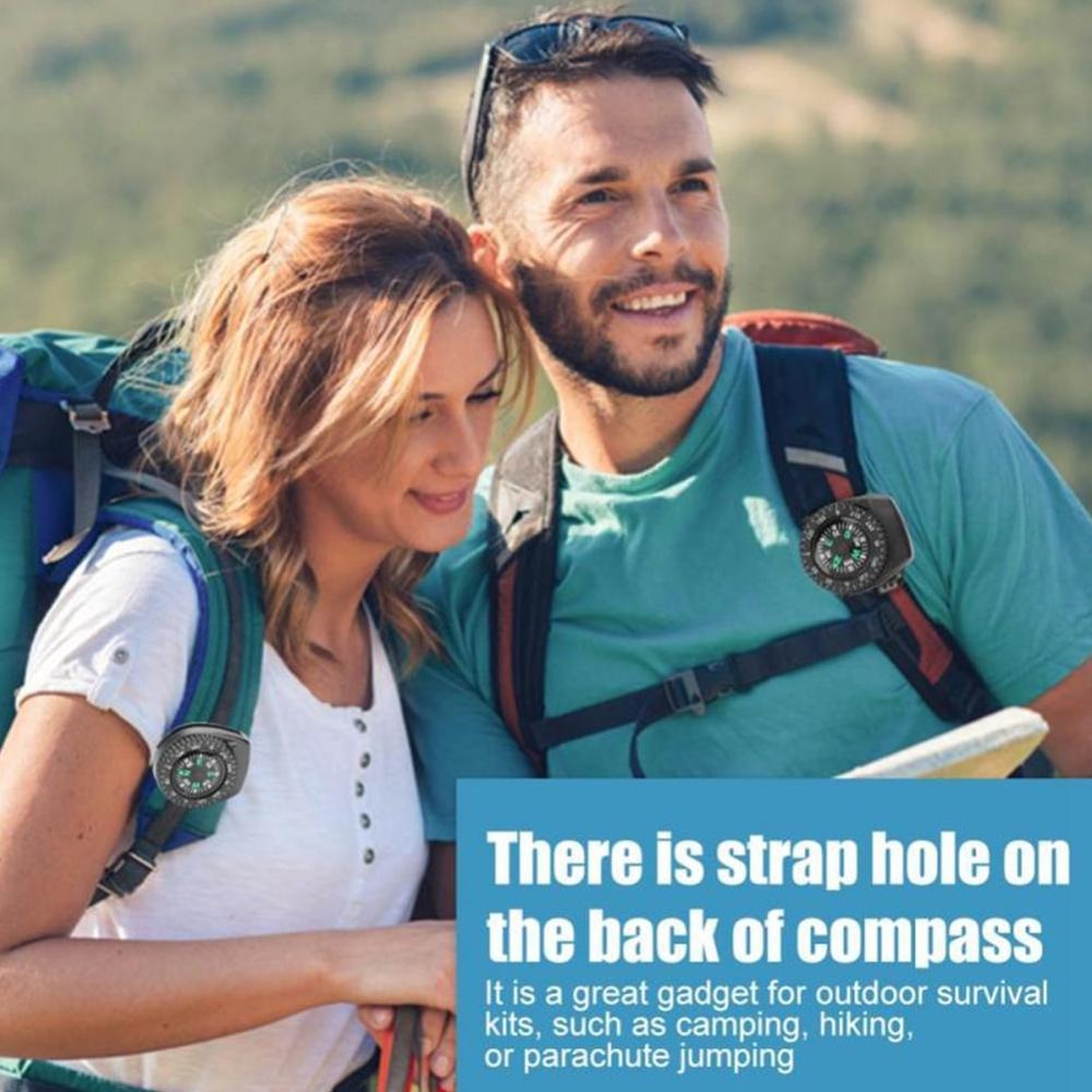 Portable Outdoor Compass For Hiking Camping Orienteering 2