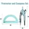 Precision Drawing Compass and Protractor Set for Art, Math & Geometry Projects