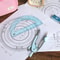 Precision Drawing Compass and Protractor Set for Art, Math & Geometry Projects