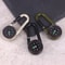 Mini Compass Keychain with Thermometer and Carabiner Zinc Alloy Outdoor Survival Tool