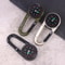Mini Compass Keychain with Thermometer and Carabiner Zinc Alloy Outdoor Survival Tool