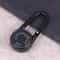 Mini Compass Keychain with Thermometer and Carabiner Zinc Alloy Outdoor Survival Tool