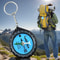 Multi-Functional Compass Keychain with Qibla Direction for Prayer | Outdoor Adventure Tool for Mountaineering