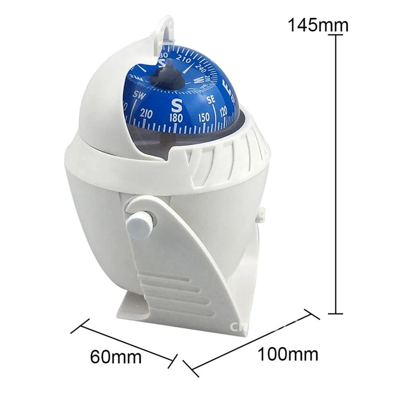 Electronic Marine Navigation Compass with Ship Car Declination Adjustment
