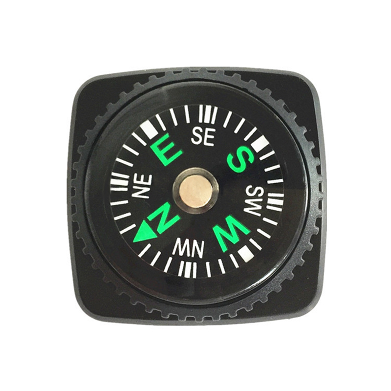 Mini Survival Compass Keychain Compact Pocket Compass for Hiking & Camping