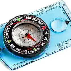 orienteering compass for hiking & backpacking | advanced scout navigation for map reading & survival
