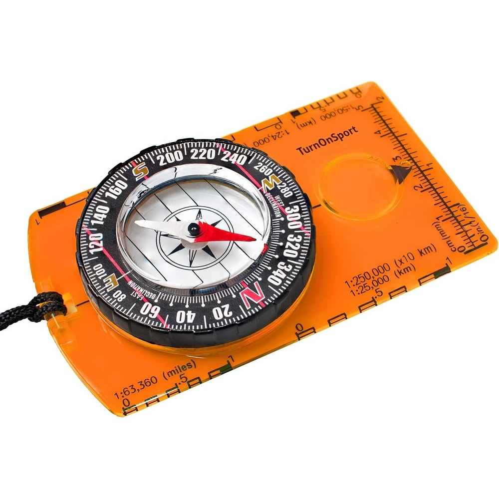 Orienteering Compass for Hiking & Backpacking | Advanced Scout Navigation for Map Reading & Survival