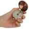 Vintage Copper Pocket Watch Compass Outdoor Hiking Camping Essential 4