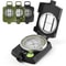 Tactical Survival Compass High Precision Metal Sight Compass With Luminous Dial For Outdoor Hiking 0