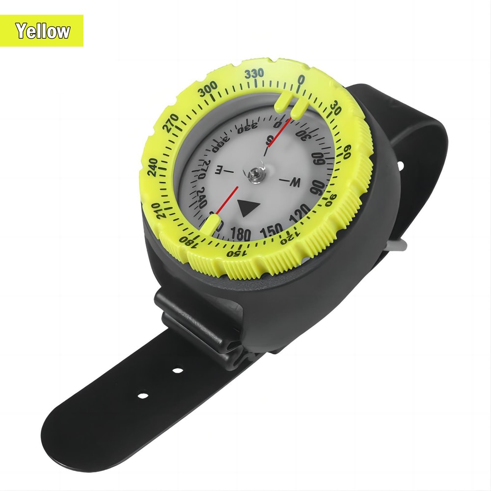 Digital Underwater Diving Compass Waterproof Scuba Navigator with Luminous Display for Swimming & Diving