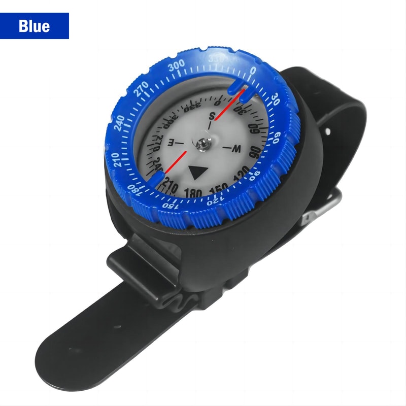Digital Underwater Diving Compass Waterproof Scuba Navigator with Luminous Display for Swimming & Diving