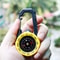 Professional Waterproof Sports Compass High Precision Off-Road Navigation, Luminous & Portable