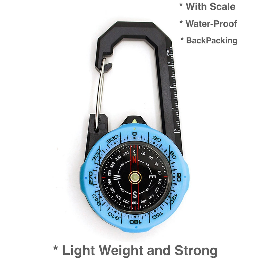 Professional Waterproof Sports Compass High Precision Off-Road Navigation, Luminous & Portable