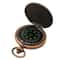 Classic Hiking Compass with Leather Case Ideal for Camping, Backpacking, and Boating