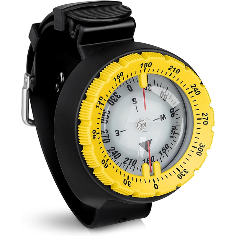 Digital Underwater Diving Compass Waterproof Professional Scuba Navigator Watch for Swimming & Outdoor Adventures
