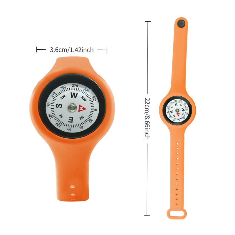 Portable Compass With AntiSlip Strap For Outdoor Adventures Hiking And Camping 3