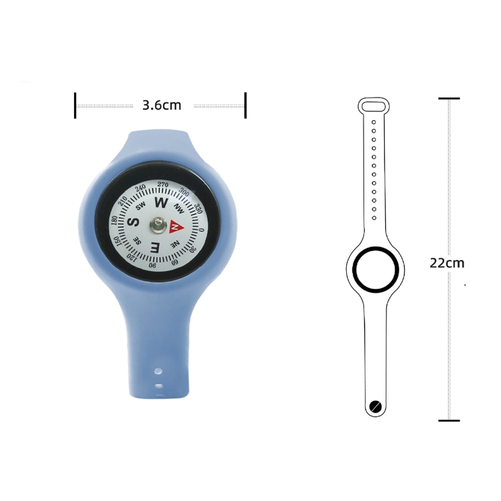 Portable Compass With AntiSlip Strap For Outdoor Adventures Hiking And Camping 11