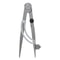 Lockable Wing Divider Compass With Pencil Holder Precision Drafting Tool 6