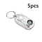 Multifunction Mini Keychain Compass with Camping Thermometer | Outdoor Climbing Temperature Tester & Survival Guiding