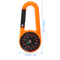 Quick Clip Compass Keychain Carabiner Essential Adventure Tool for Camping, Hiking & Navigation