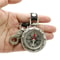 Mini Compass with Lanyard Keychain Compact Survival Tool for Outdoor Adventures