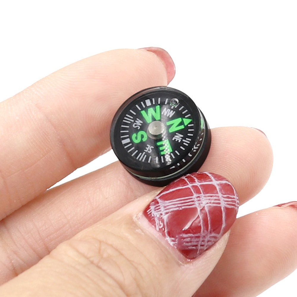 Mini Oil Filled Compass Stationery Decorative Accessories Mini Compass Outdoor Camping North Needle 1