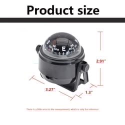 ball shaped nautical compass splashproof marine navigation guide for sea and boat use
