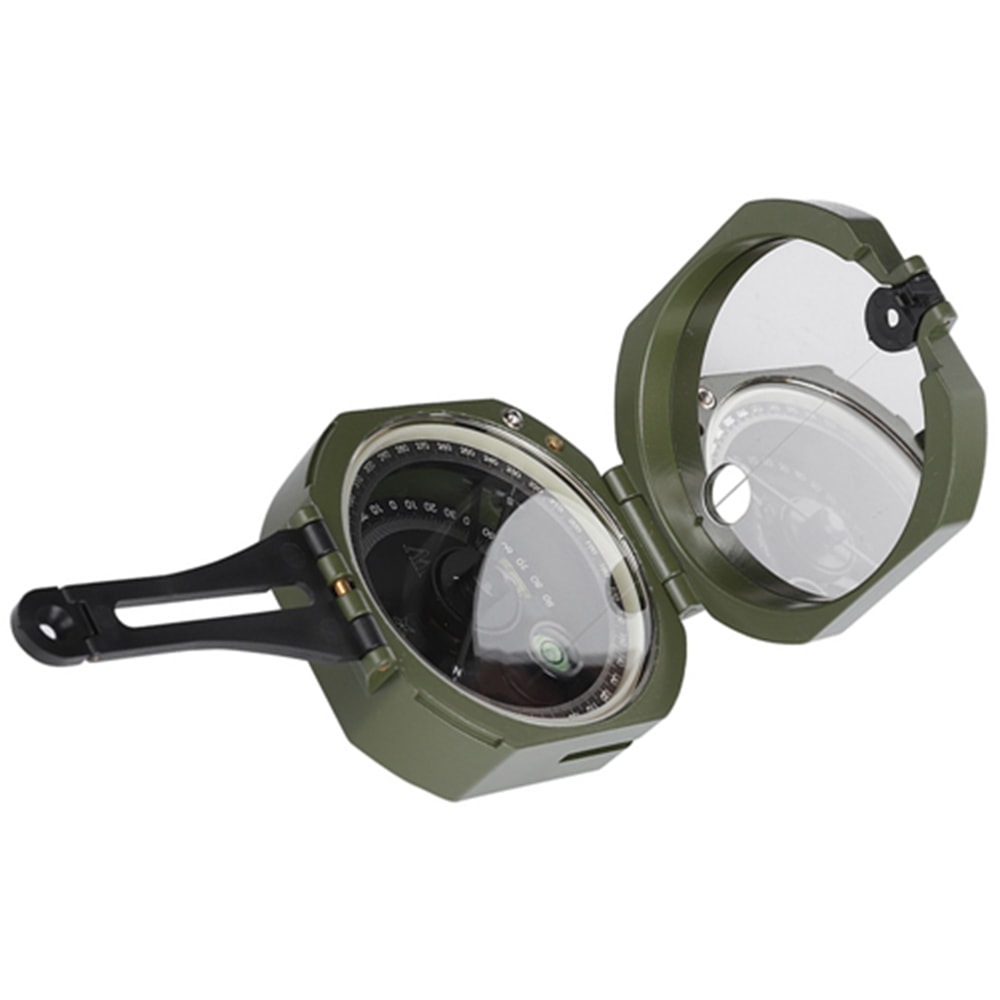 Professional Outdoor Geological Compass Waterproof, High Accuracy & Fluorescent for Adventures & Field Use