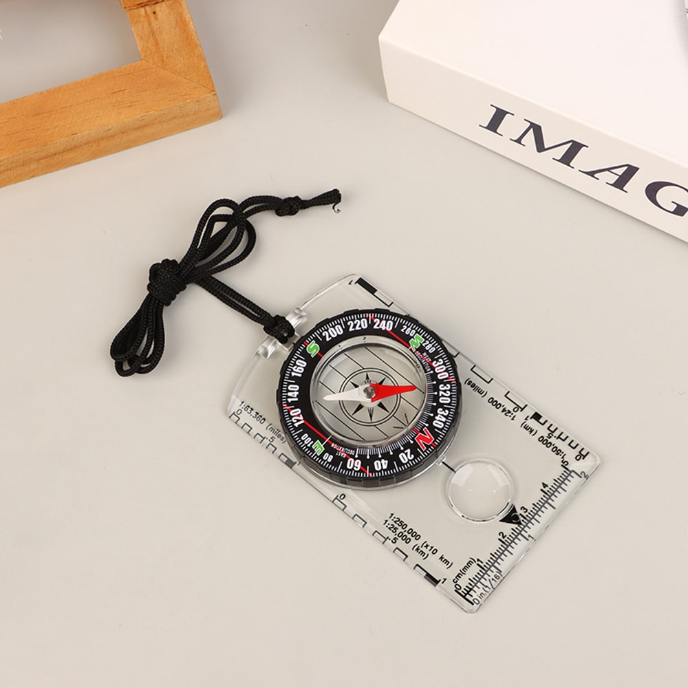 Waterproof Orienteering Compass for Hiking, Navigation, and Survival