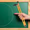 Large teaching compass for whiteboard, classroom circle drawing tool, adjustable math drafting compass