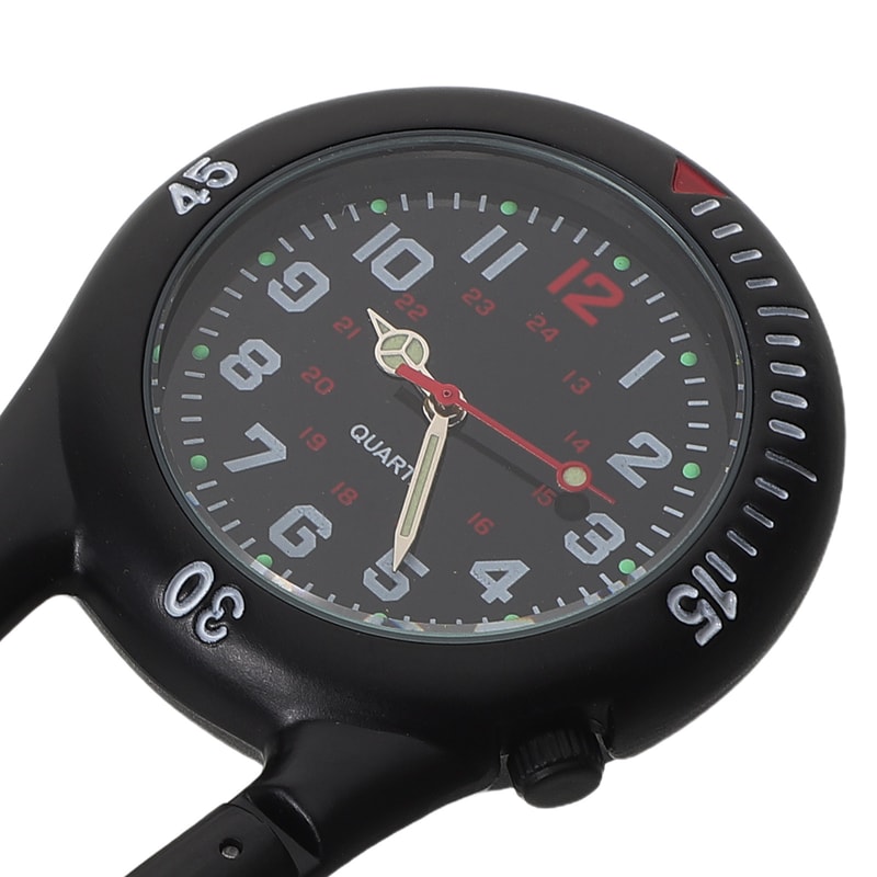 Outdoor Clip On Compass Watch Luminous Hiking Carabiner Survival Gear 1