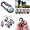 Premium Carabiner with Compass & Thermometer for Outdoor Adventure