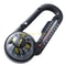 Premium Carabiner with Compass & Thermometer for Outdoor Adventure