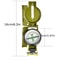 Waterproof Multifunctional Compass Portable Ranging And Magnifying Compass For Outdoor Adventures 1